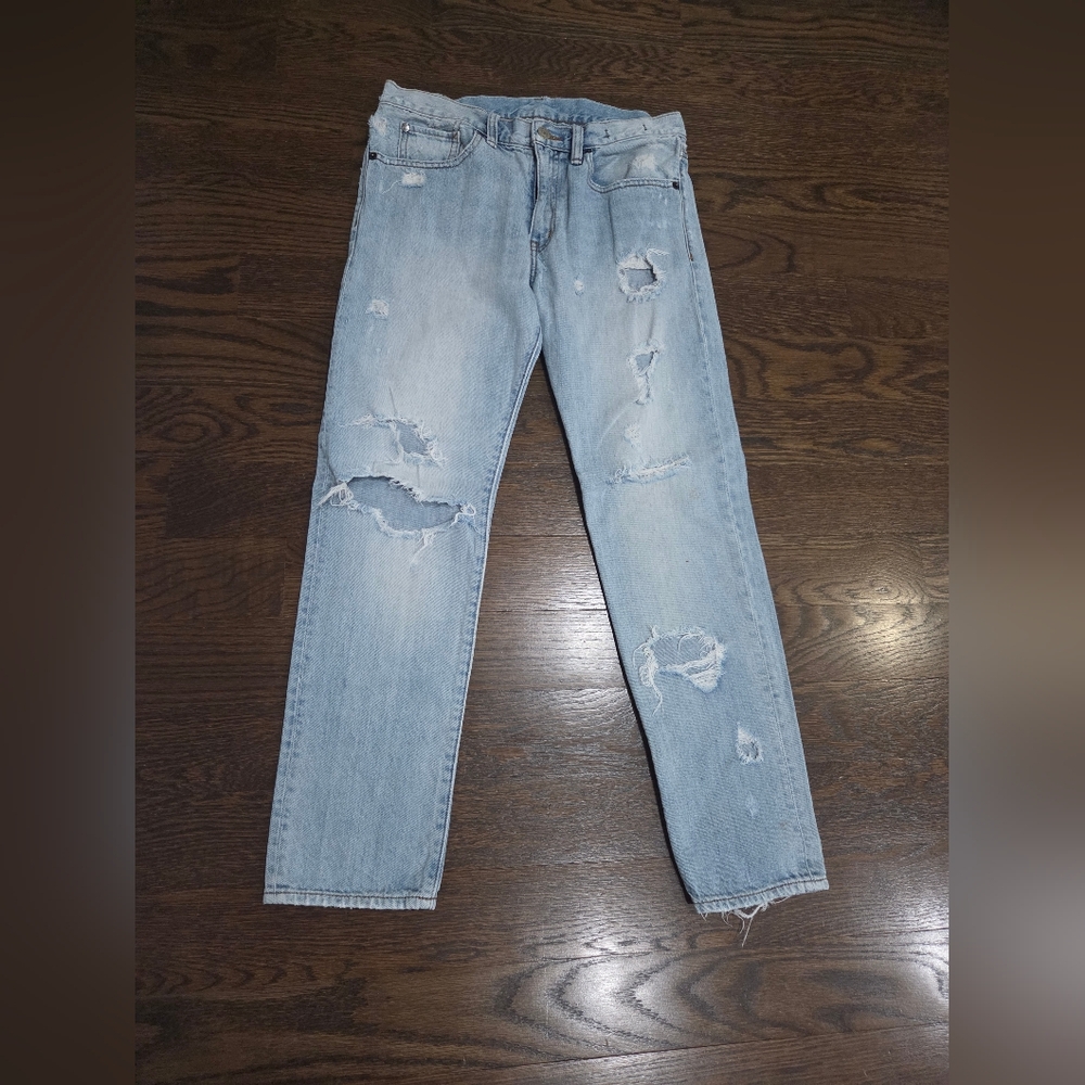 Ralph Lauren Denim&Supply Light Blue Ripped Women’s  Jeans  Sz.26